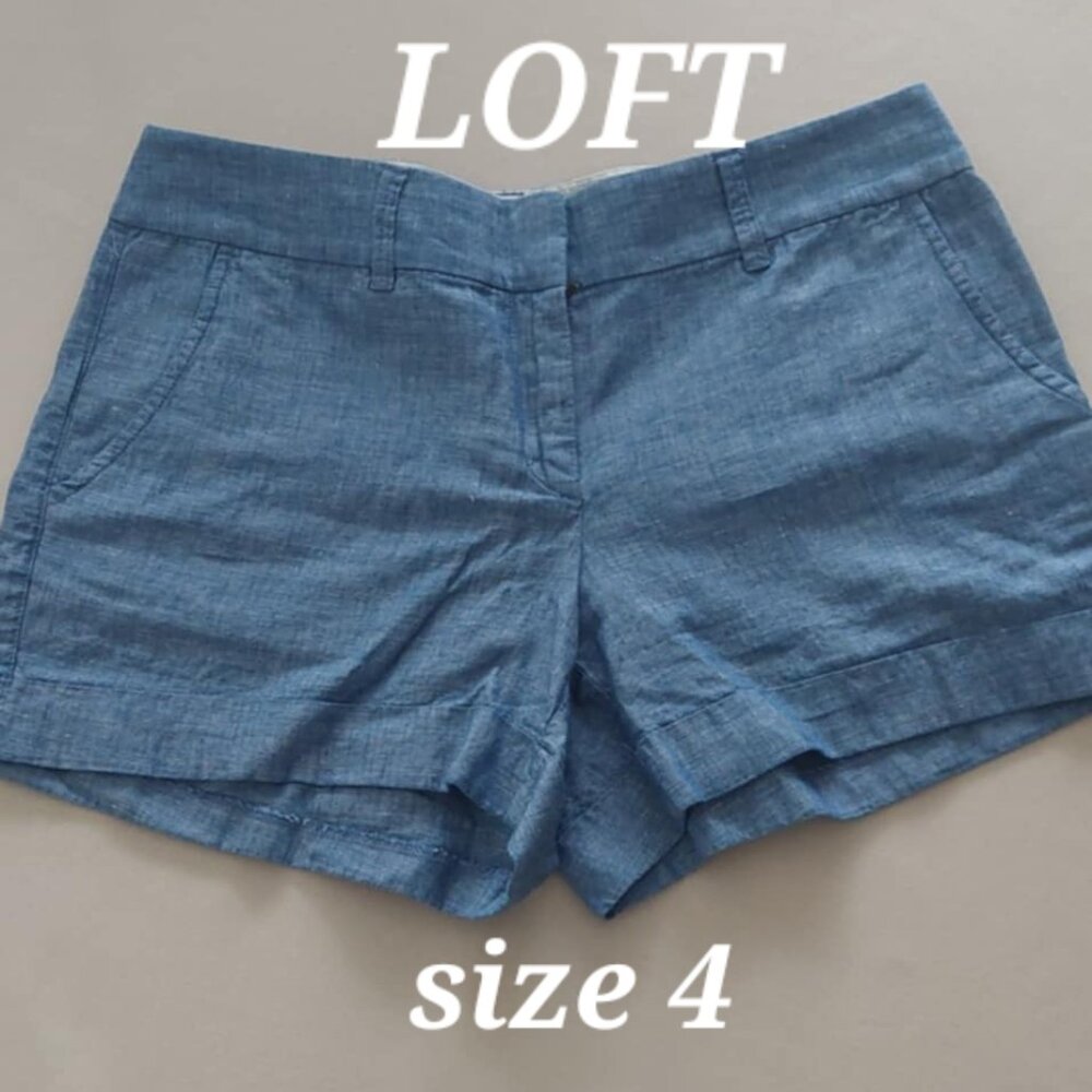NWT LOFT SHORTS 4
